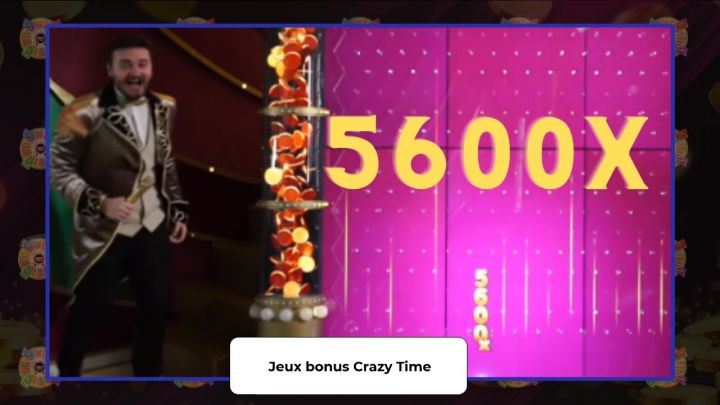 Jeux bonus Crazy Time